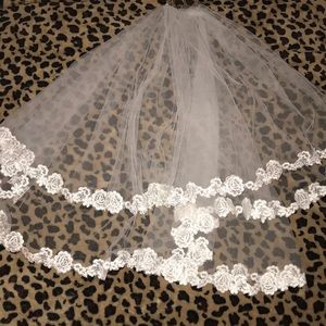Lace Communion Veil WORN ONCE